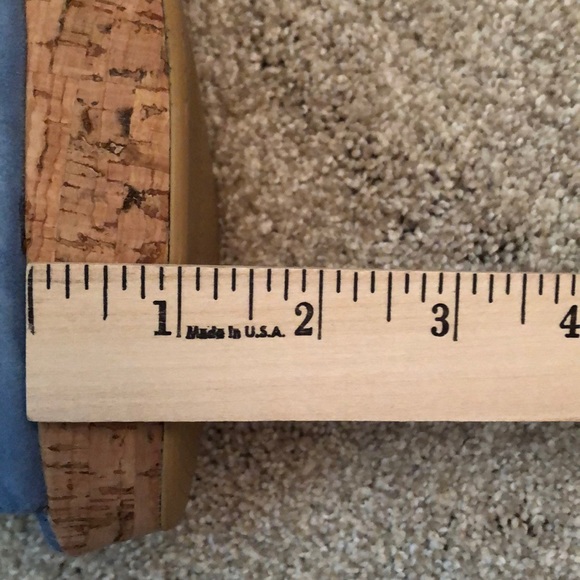 Stuart Weitzman Wedge Sandals. 6. New! - Picture 7 of 7